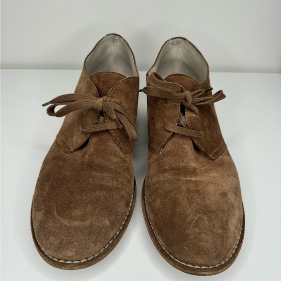 Bottega Veneta Women's Suede Lace-Up Shoes Sz 38 - Picture 2 of 6